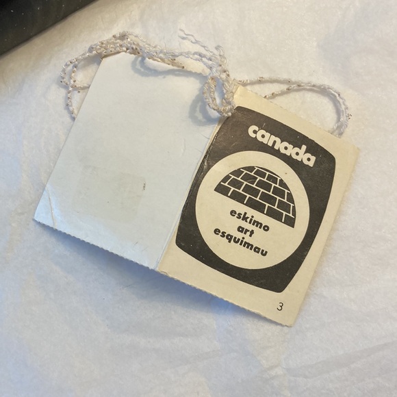 Large Loon Soapstone Inuit Art Sculpture Hand
Carved by Joanaasie Udluarsk 1996 - Picture 13 of 15